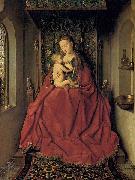 Jan Van Eyck Suckling Madonna Enthroned oil painting picture wholesale